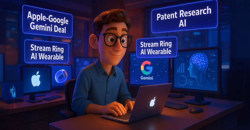 AI & Tech Weekly: Apple i Google w jednym łóżku, AI w pierścieniu i naukowiec z przyszłości